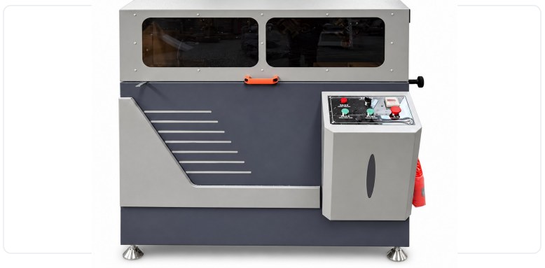 Corner-Connector Cutting Saw · Standard LJM-450 · 普通版 — LAIPU Machinery
