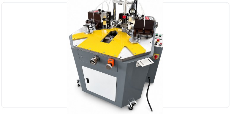 Heavy-Duty Synchronous Corner Crimping Machine LMB-180 — LAIPU Machinery