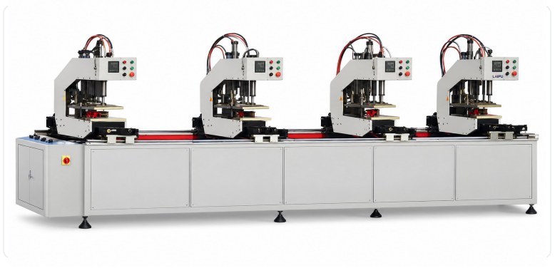 Four-Head Single-Side Seamless Welding Machine SFW4-4500 · 单面无缝版 — LAIPU Machinery