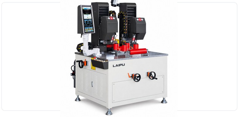 6-Axis CNC Knurling & Strip-Inserting Machine TKC-6CNC — LAIPU Machinery